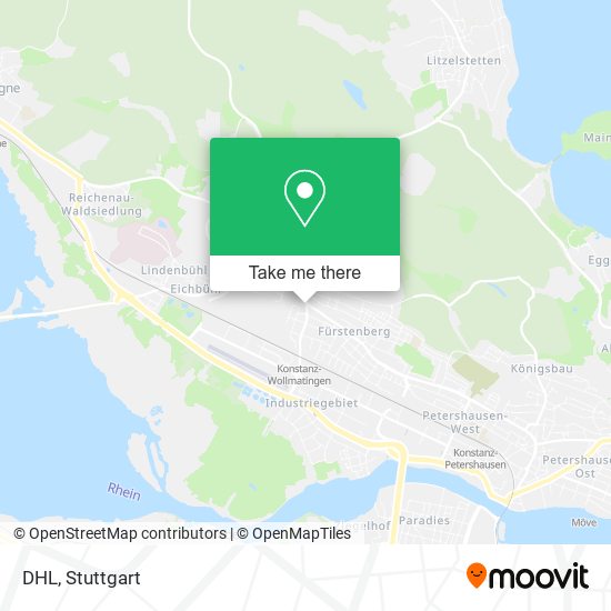 Карта DHL