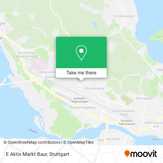 Карта E Aktiv Markt Baur