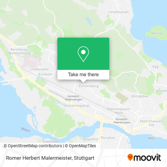 Карта Romer Herbert Malermeister