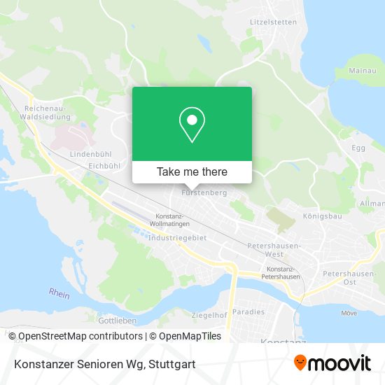 Konstanzer Senioren Wg map