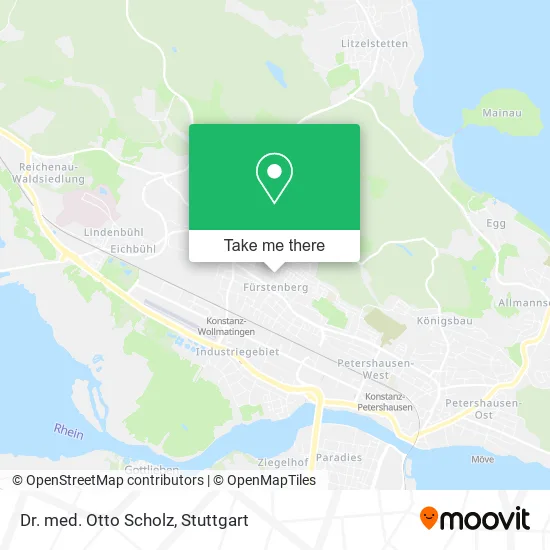 Карта Dr. med. Otto Scholz
