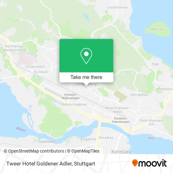 Карта Tweer Hotel Goldener Adler