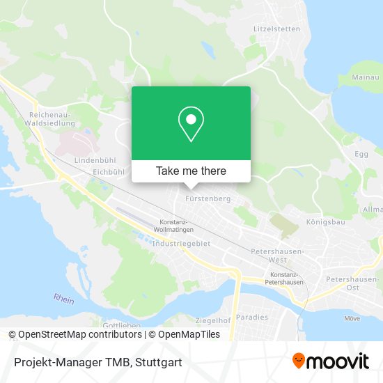 Projekt-Manager TMB map