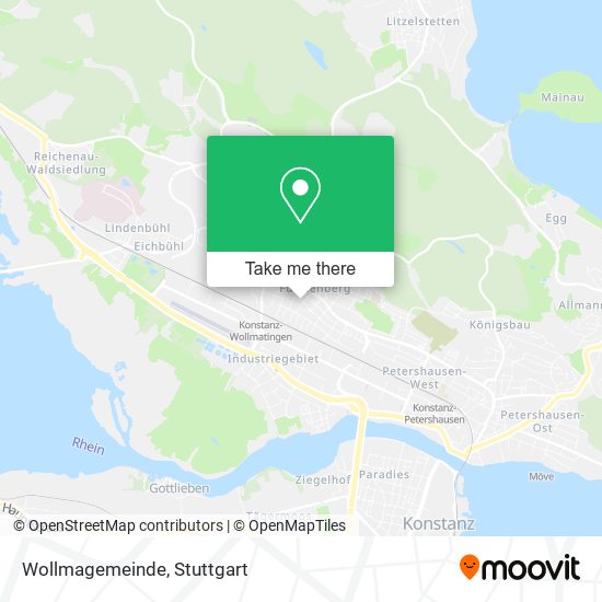 Wollmagemeinde map