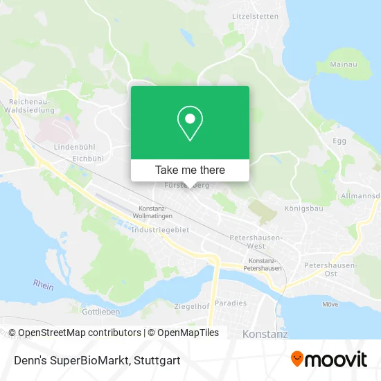 Карта Denn's SuperBioMarkt
