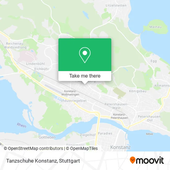 Карта Tanzschuhe Konstanz