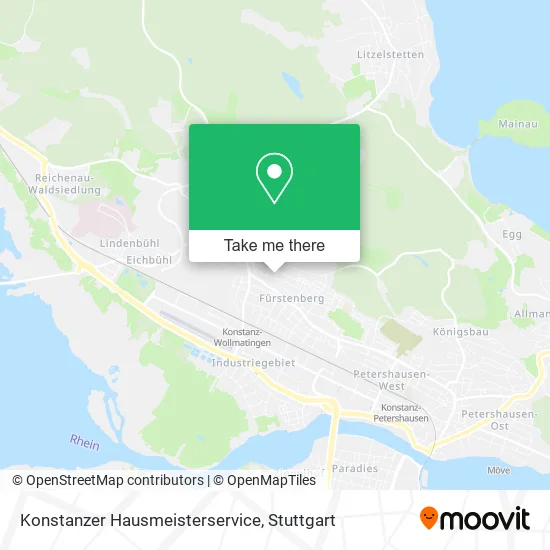 Карта Konstanzer Hausmeisterservice