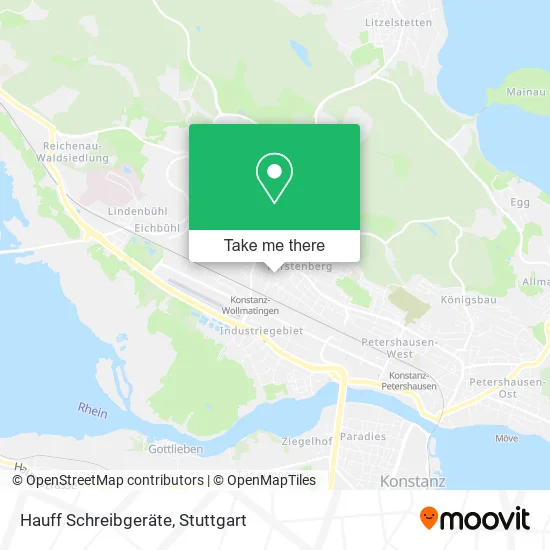 Карта Hauff Schreibgeräte