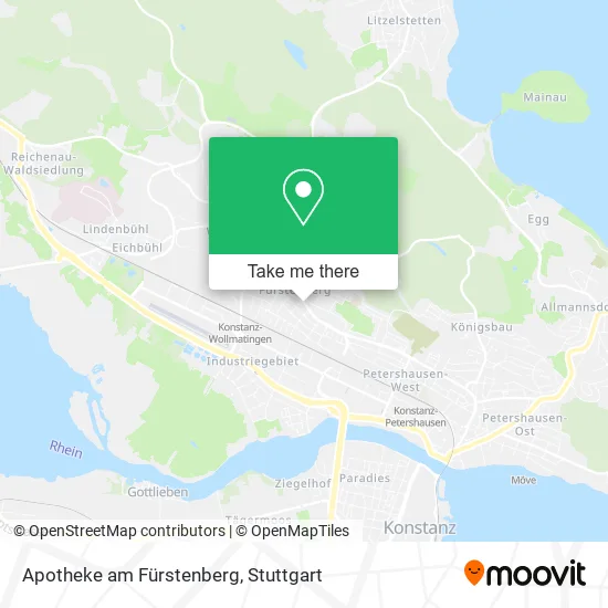 Карта Apotheke am Fürstenberg