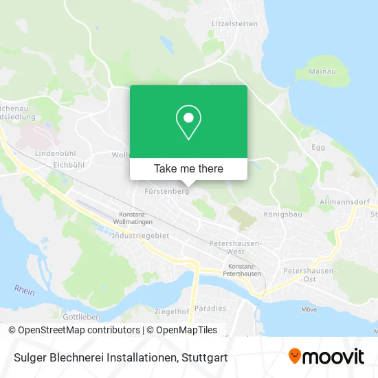 Карта Sulger Blechnerei Installationen