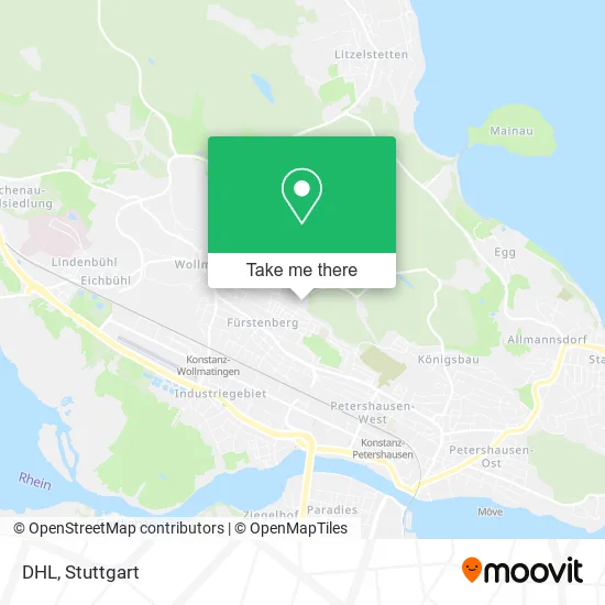 Карта DHL