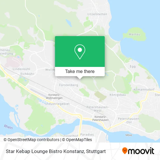 Карта Star Kebap Lounge Bistro Konstanz