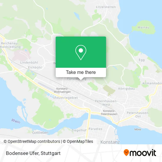 Карта Bodensee Ufer