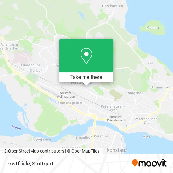 Карта Postfiliale