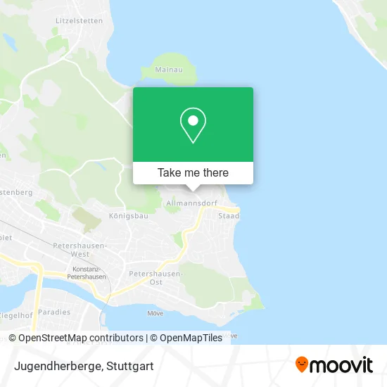 Карта Jugendherberge