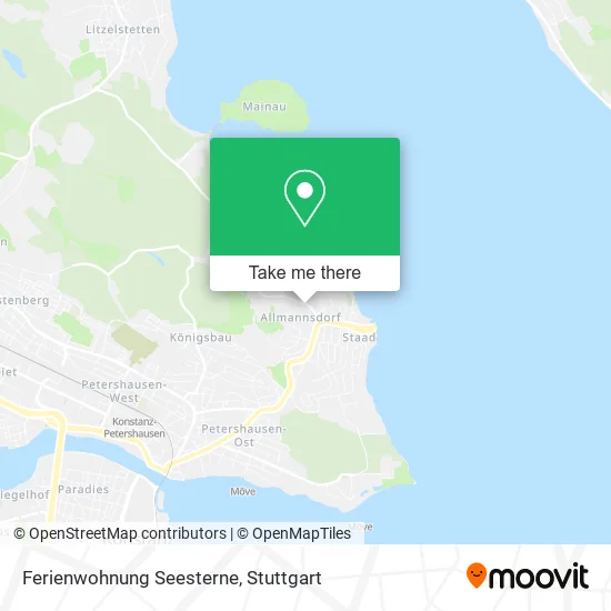 Карта Ferienwohnung Seesterne