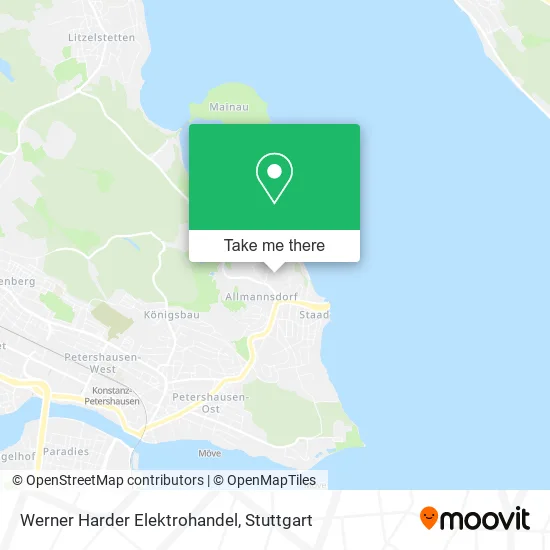 Карта Werner Harder Elektrohandel