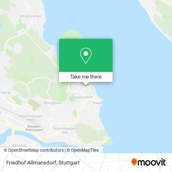 Карта Friedhof Allmansdorf