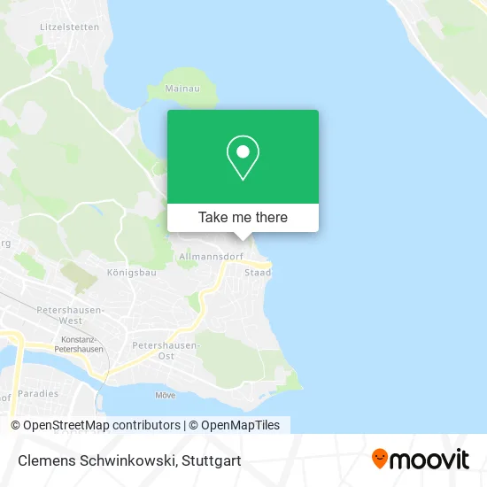 Карта Clemens Schwinkowski