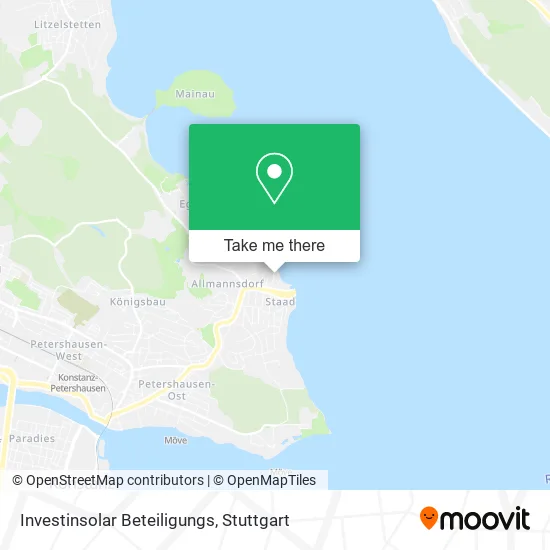 Карта Investinsolar Beteiligungs
