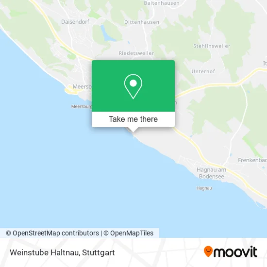 Карта Weinstube Haltnau