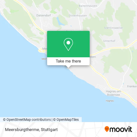 Карта Meersburgtherme