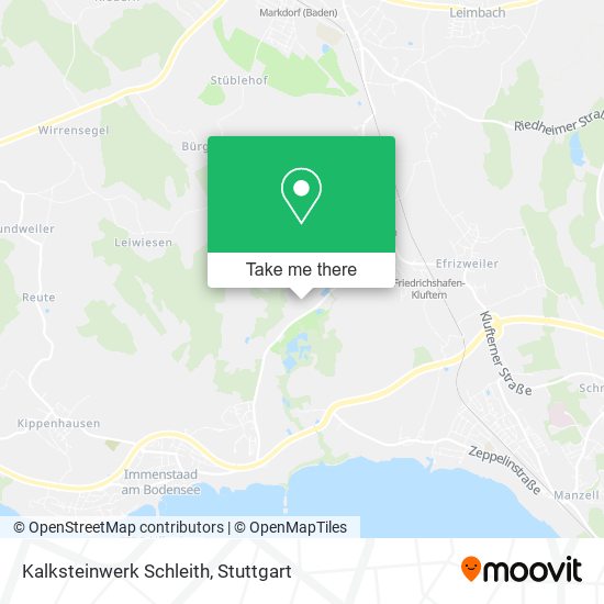 Kalksteinwerk Schleith map
