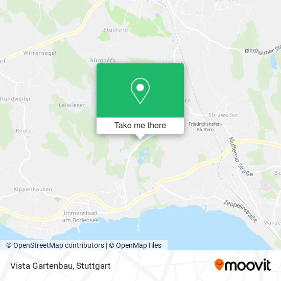 Карта Vista Gartenbau