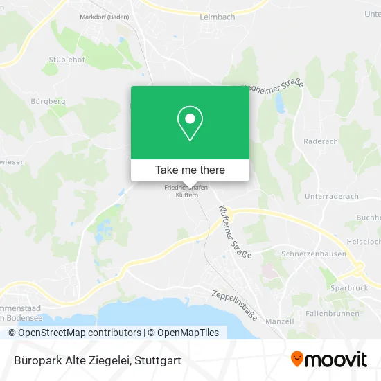 Карта Büropark Alte Ziegelei
