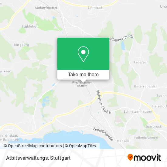 Карта Atbitsverwaltungs