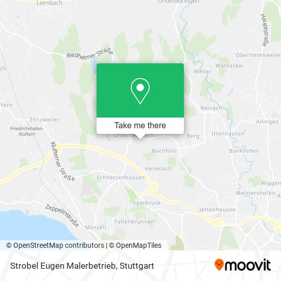 Strobel Eugen Malerbetrieb map