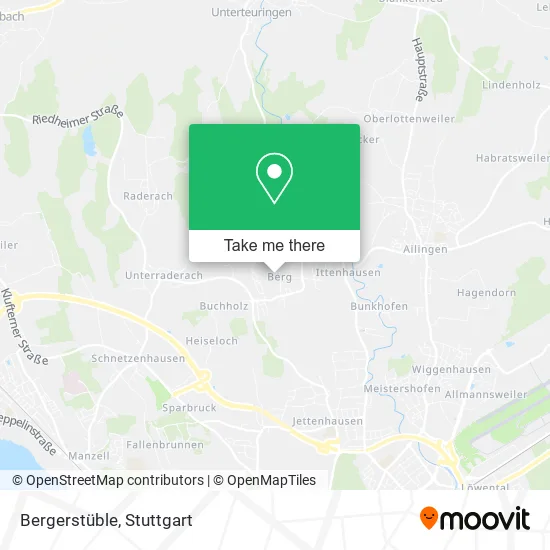 Bergerstüble map