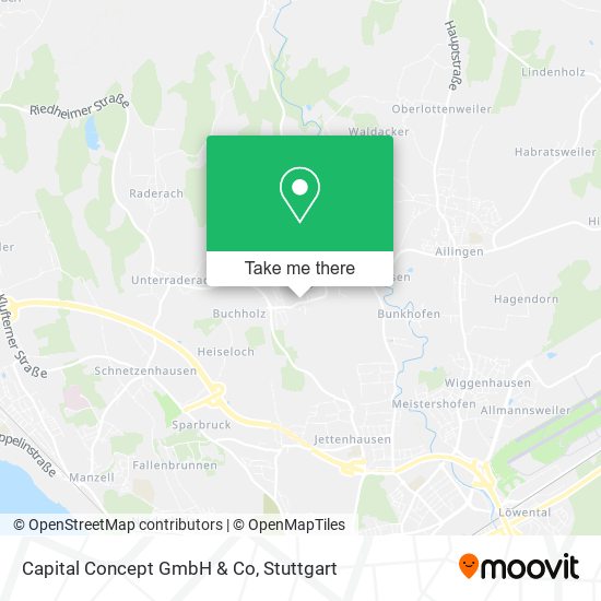 Карта Capital Concept GmbH & Co
