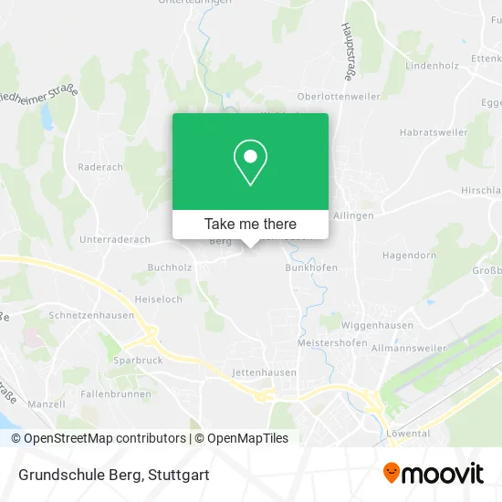 Карта Grundschule Berg