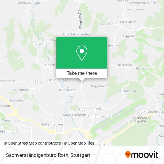Sachverständigenbüro Roth map
