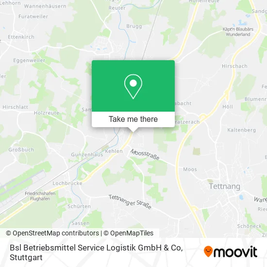 Карта Bsl Betriebsmittel Service Logistik GmbH & Co