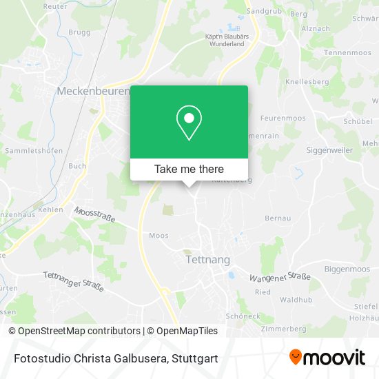 Fotostudio Christa Galbusera map