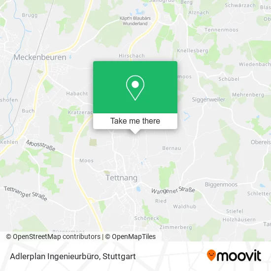 Карта Adlerplan Ingenieurbüro