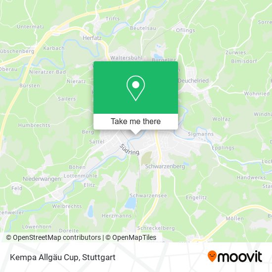 Kempa Allgäu Cup map