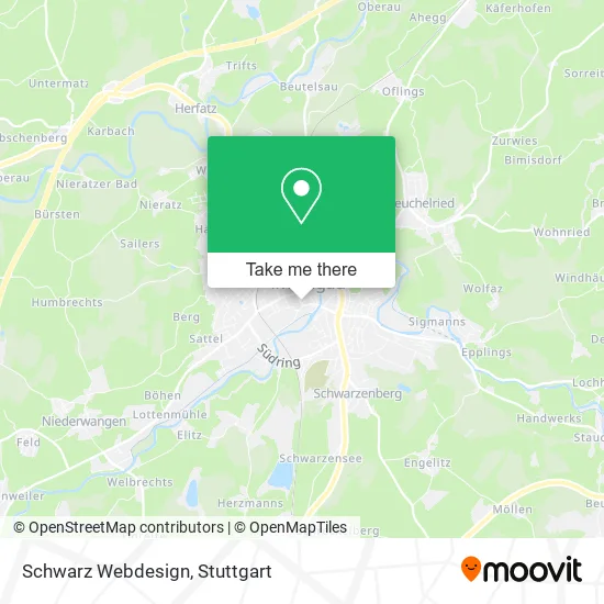 Schwarz Webdesign map