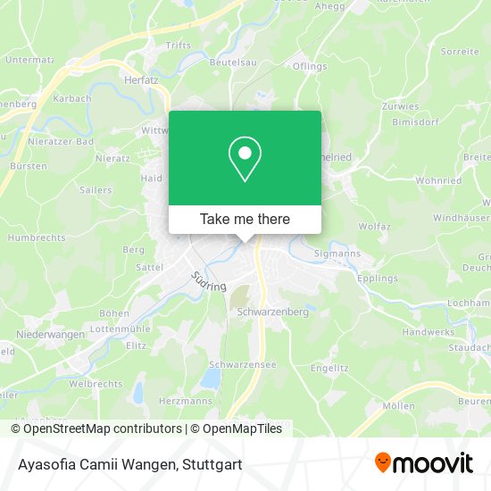 Ayasofia Camii Wangen map