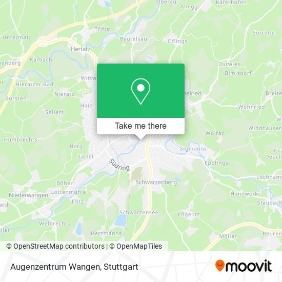 Augenzentrum Wangen map