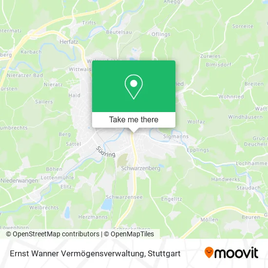 Карта Ernst Wanner Vermögensverwaltung