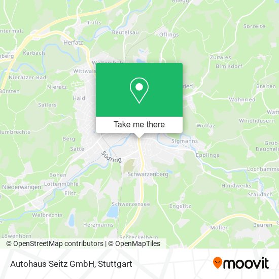 Autohaus Seitz GmbH map