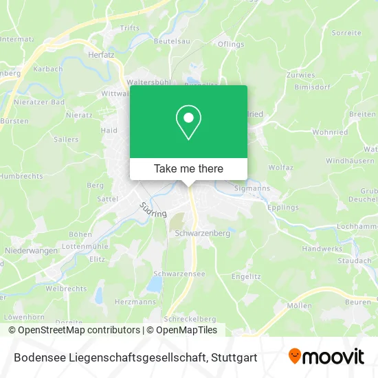 Карта Bodensee Liegenschaftsgesellschaft