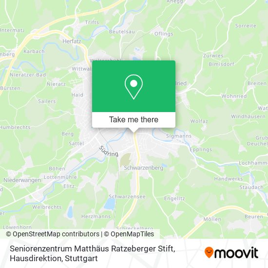 Seniorenzentrum Matthäus Ratzeberger Stift, Hausdirektion map
