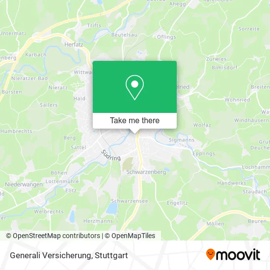 Карта Generali Versicherung