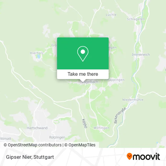 Карта Gipser Nier