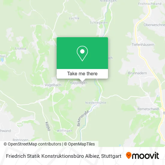 Карта Friedrich Statik Konstruktionsbüro Albiez