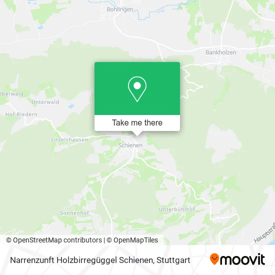 Карта Narrenzunft Holzbirregüggel Schienen